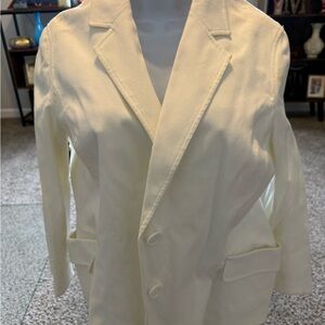 Cream Blazer Jacket 98